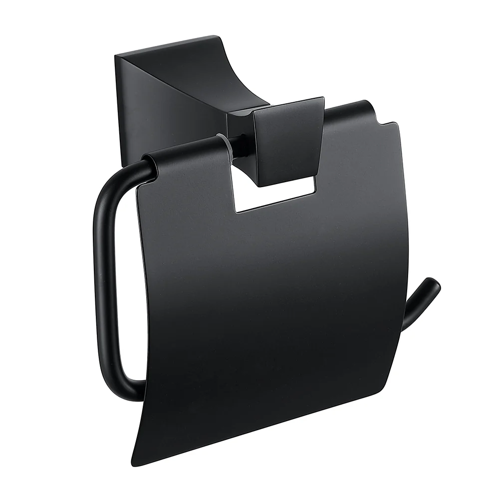 PORTE Papier toilettes 002 EN LAITON NOIR COLLECTION ALPHÉE – Image 2