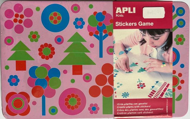APLI KIDS KIT DE STICKERS 4+