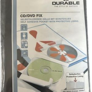 10POCHETTES AUTO-ADHESIVES POUR CD/DVD DURABLE