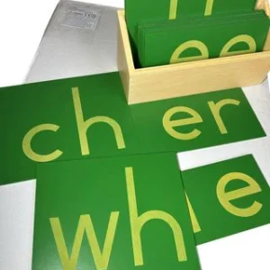 Le coffret écriture lecture de MONTESSORI