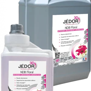 FLORAL 5L 3D -JEDOR- Détergent Désinfectant Désodorisant