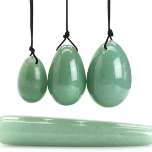 Yoni Egg en jade vert de Sunyata