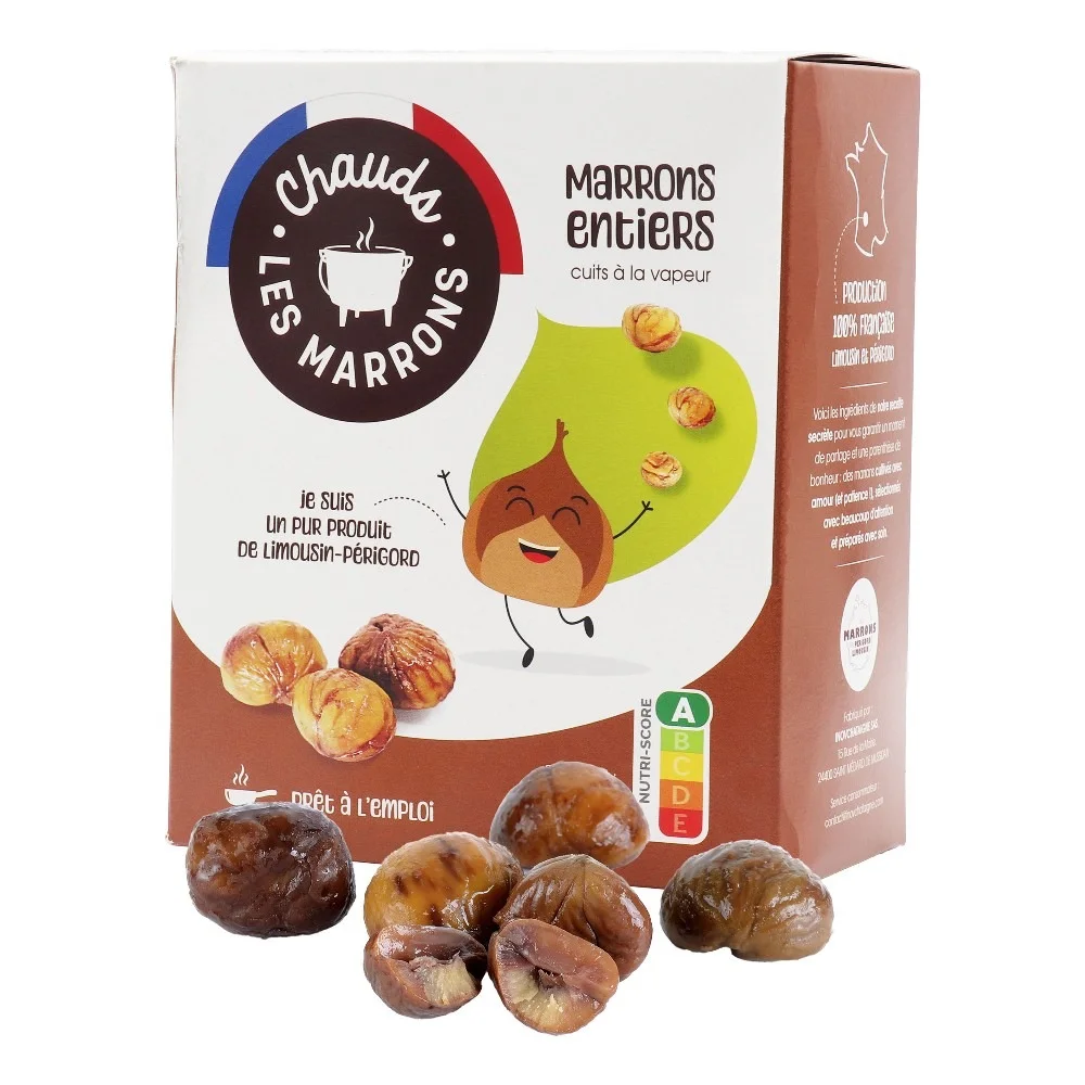 Marrons cuits et pelés – Image 2