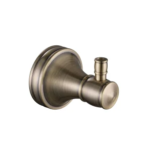 Porte-Peignoir 003 Collection Scamandre Doré Brossé | HUDOR