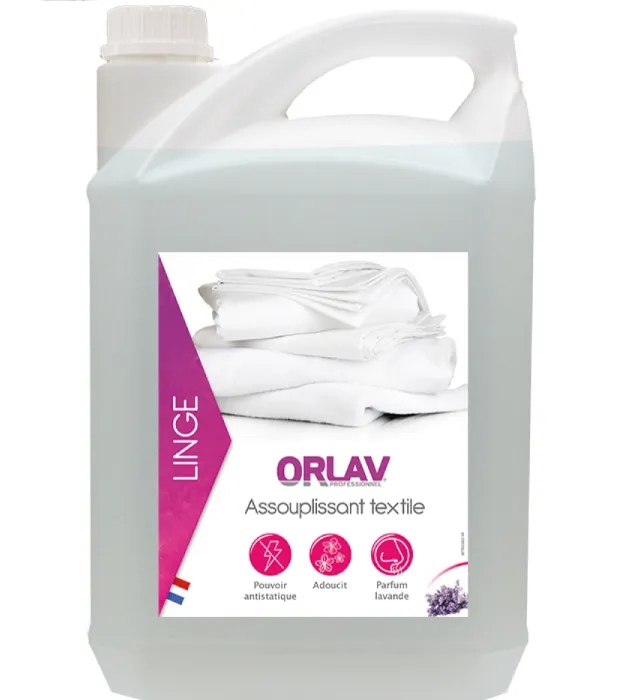 Assouplissant textile – 5L – Orlav – Pour machine à laver – Image 2