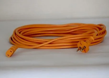 Câble alimentation orange 10M H05VVF 2×0.75mm columbus St7