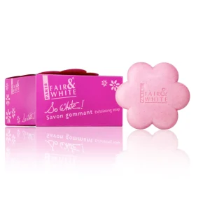 SAVON GOMMANT FAIR & WHITE SO WHITE