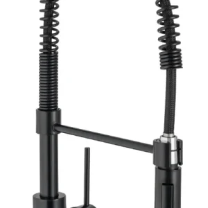 Mitigeur cuisine Céphise Noir mat — Mitigeur Cuisine HUDOR