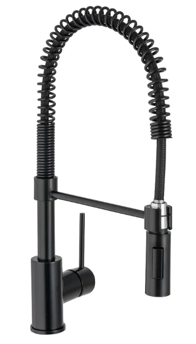 Mitigeur cuisine Céphise Noir mat — Mitigeur Cuisine HUDOR