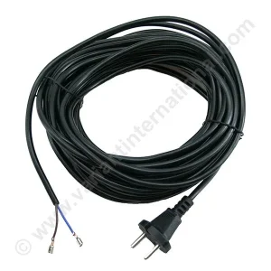 Cordon / cable aspirateur – 2x 0,75mm² 15m – universel