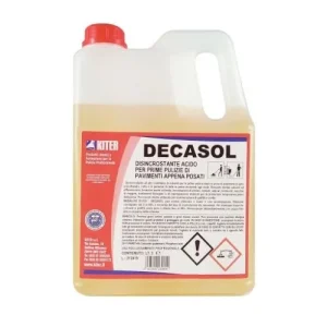 DECASOL -3L – KITER- Détergent désincrustant sol acide solvanté