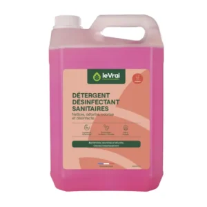 Le Vrai Professionnel / Détergent désinfectant sanitaires bruyère PAE – Bidon 5L