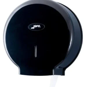 Distributeur papier toilette JUMBO-NOIR-JOFEL-Pour papier jusqu’à 400m – Unité