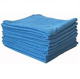 Lavette microfibre FIRST BLEUE -220 g – 38*38cm – Sachet de 10