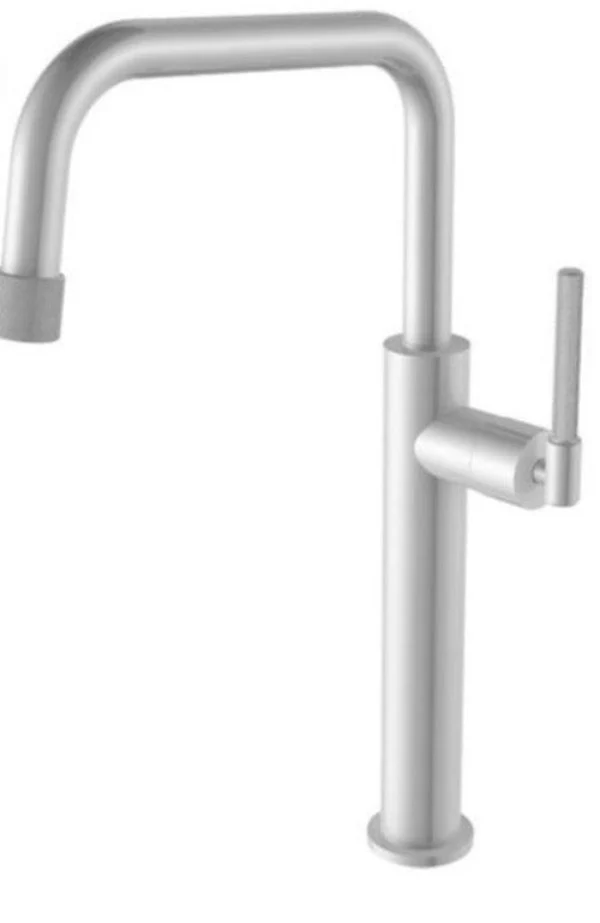 Mitigeur Cuisine Argolide Nickel Brossé — Mitigeur Cuisine HUDOR