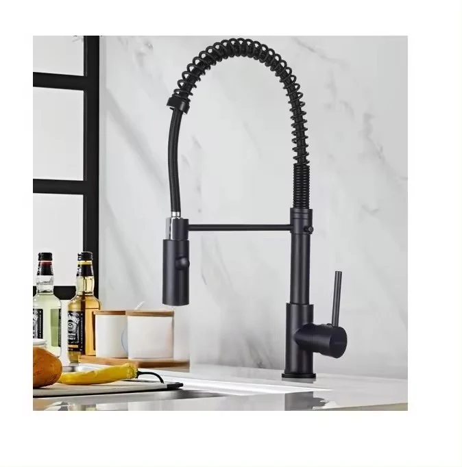 Mitigeur cuisine Céphise Noir mat — Mitigeur Cuisine HUDOR – Image 3