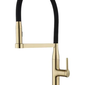 Mitigeur Cuisine 0123908 Scamandre Doré Brossé — HUDOR