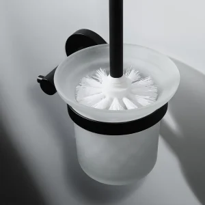 Porte brosse WC Céphise Noir Mat WC-001 | HUDOR
