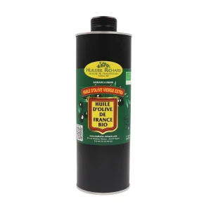 Huile d’olive de France bio