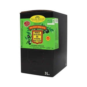 BIB 3 L – Huile d’olive vierge extra bio de Nyons AOP