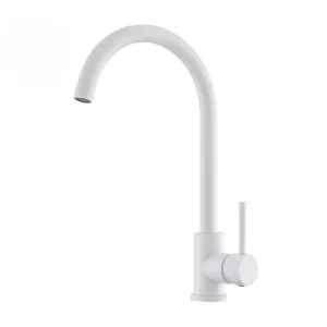 Mitigeur Cuisine 024 Argolide Blanc Mat Design Français | HUDOR