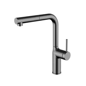 Robinet de cuisine Pernesse Gun Black — Mitigeur Cuisine HUDOR