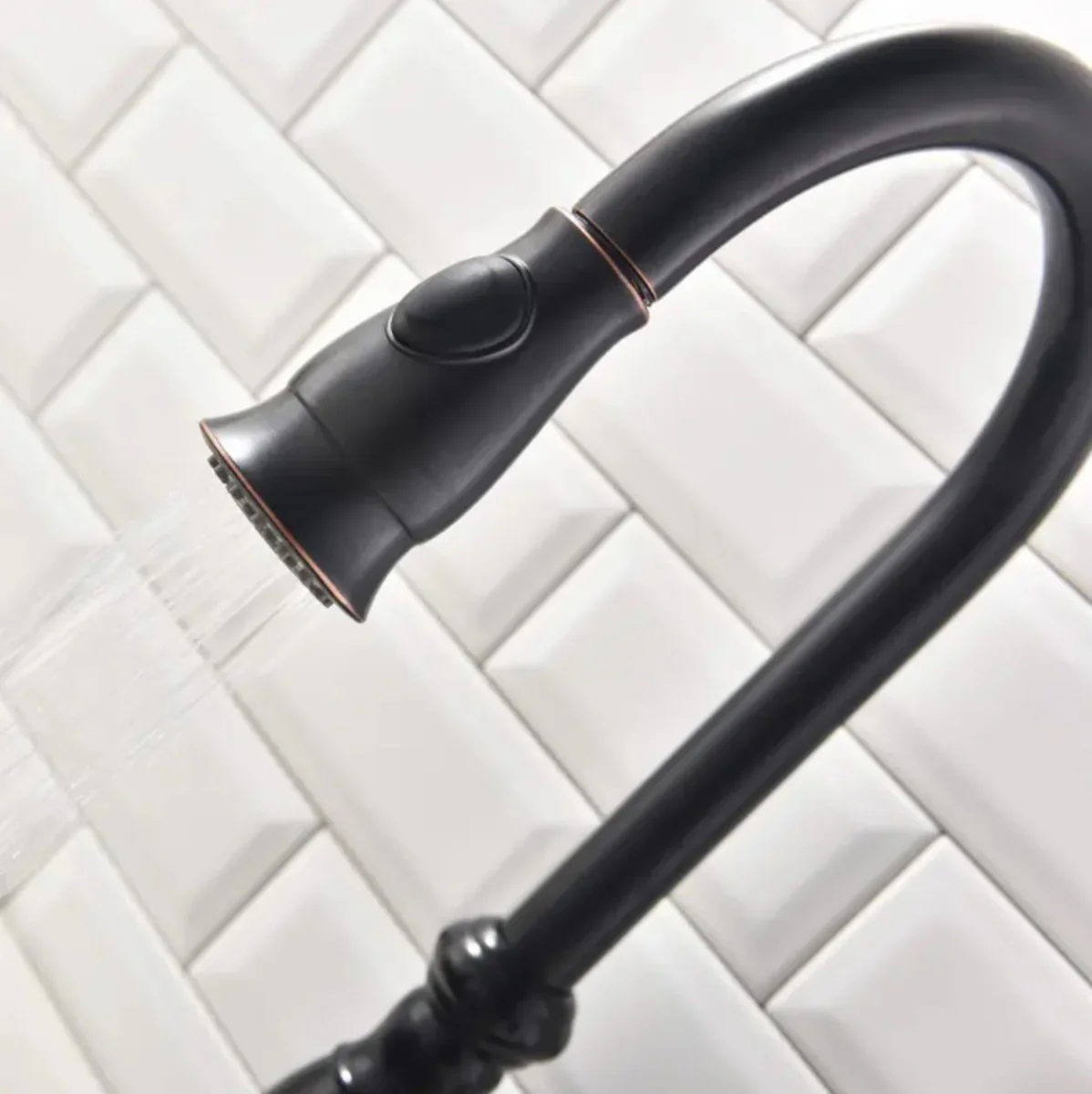 Mitigeur Cuisine 605 ORB Chrémétès Bronze Huilé | HUDOR – Image 4