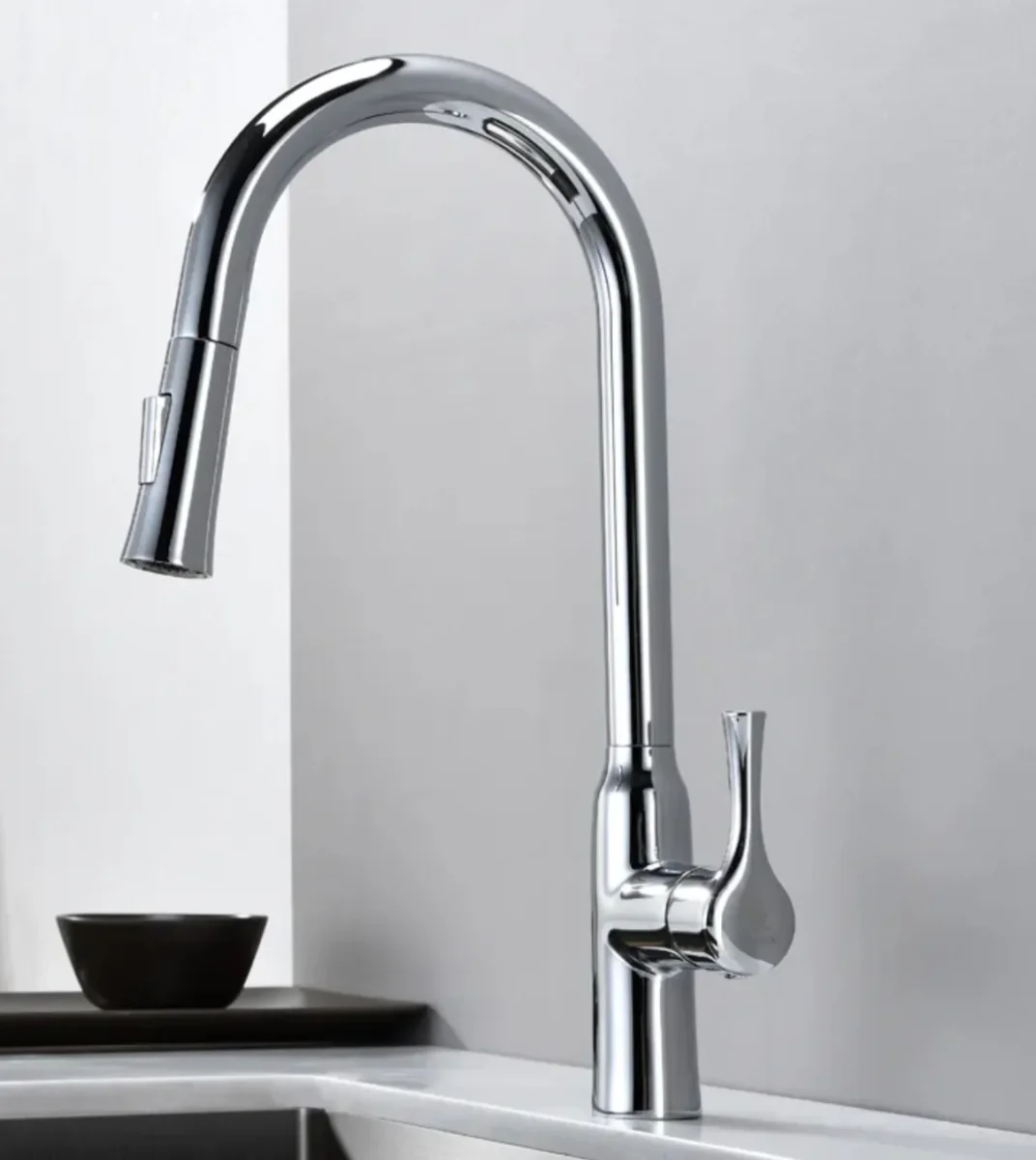 Mitigeur Cuisine Érymanthe Chromé — Mitigeur Cuisine HUDOR – Image 3