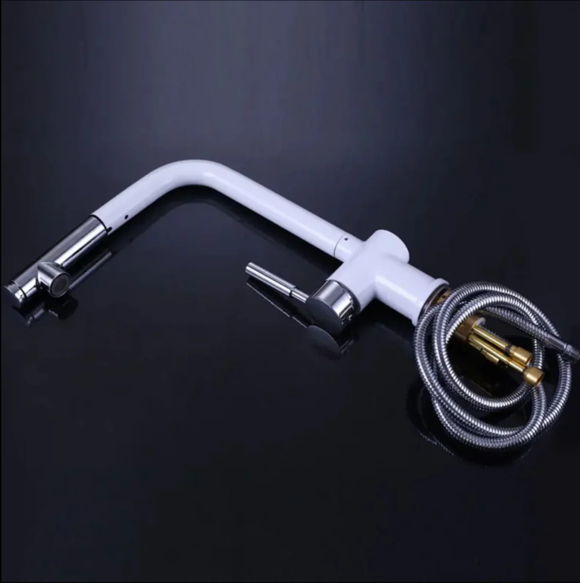 Mitigeur Cuisine Argolide Blanc — Robinetterie HUDOR – Image 7