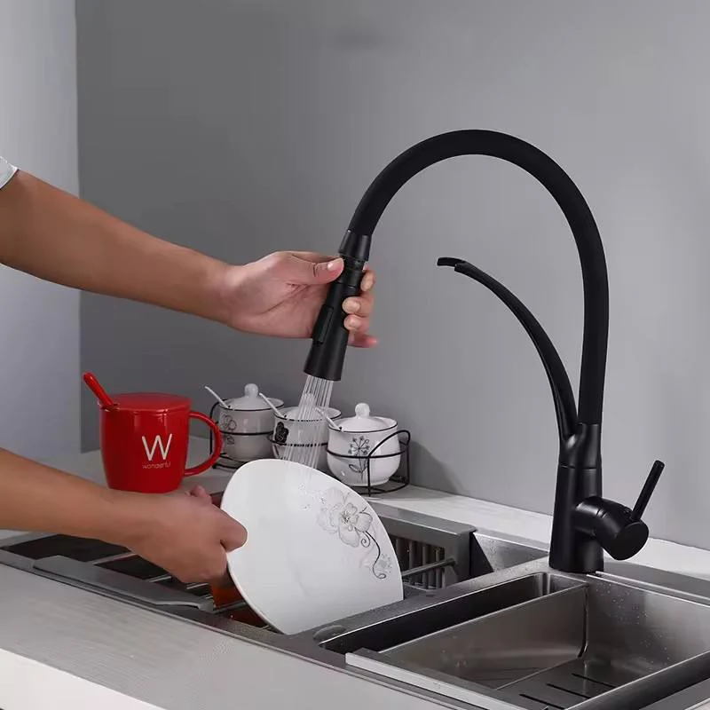 Mitigeur Cuisine Céphise Noir Mat — Mitigeur Cuisine HUDOR – Image 6