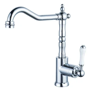 Robinet de cuisine 025 Erymanthe Chromé — Mitigeur Cuisine HUDOR