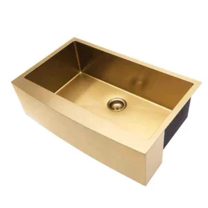 Accessoire Évier 003 Scamandre Doré Brossé | HUDOR