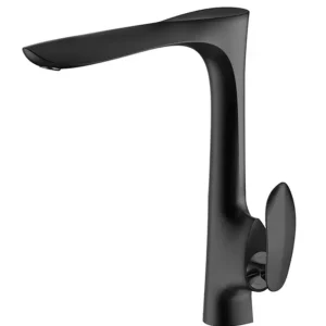 Mitigeur Cuisine 02916G Céphise Noir Mat | HUDOR