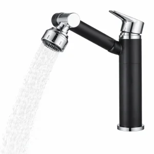 Robinet de Lavabo 094 Essential Noir Mat | HUDOR