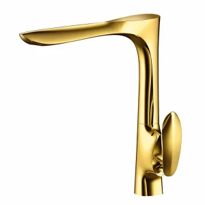 Mitigeur Cuisine Halys Doré Brossé | HUDOR