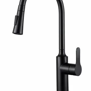 Mitigeur Cuisine K0625A Essential Noir Mat | HUDOR