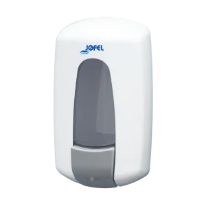 Distributeur savon blanc Aitana Jofel main remplissage manuel 800ml