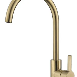 Mitigeur Cuisine KF811BG2 SCAMANDRE Doré Brossé | HUDOR