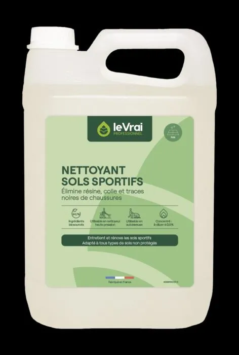 Le Vrai Professionnel / Nettoyant sols sportifs – Bidon 5L