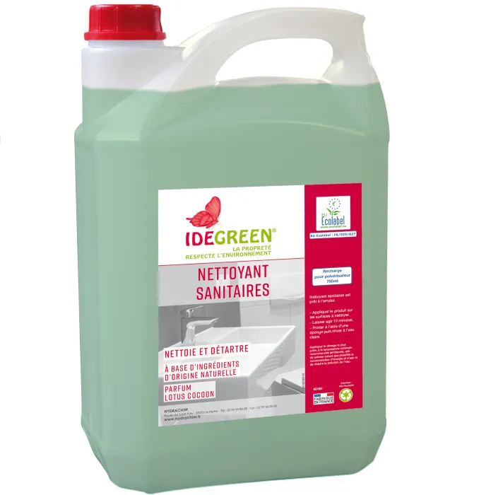 Nettoyant anti-calcaire IDEGREEN – 5L – Ecolabel