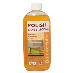 Polish sans silicone liquide KING – 500ml – Nettoyant meubles/bois/cuirs
