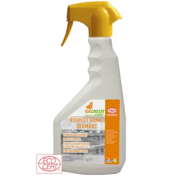RESPECT HOME DIAMANT – Vapo 750 ml -IDEGREEN – Nettoyant dégraissant-Ecocert