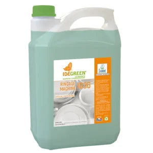 ID30-Ecolabel-Liquide RINCAGE 5L Idegreen -Pour machines vaisselle – Eaux dures