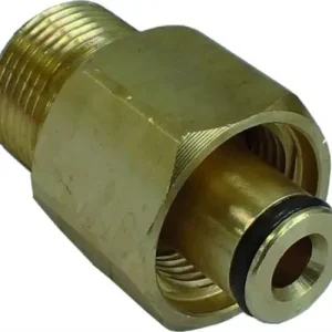 Raccord adaptateur male M22 femelle KEL laiton