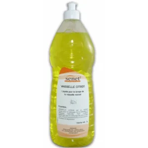 Produit vaisselle citron Senet First – Bidon push/pull 1L