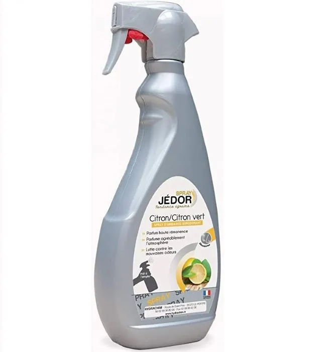 Spray désodorisant parfum CITRON – 500ml – JEDOR- Unité
