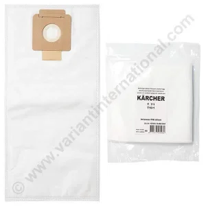 Sacs d&rsquo;aspirateur Kärcher – SACHET de 5 – 51x 25cm, Ø 49mm-microfibre