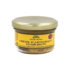 Crème d’artichaut à la truffe noire