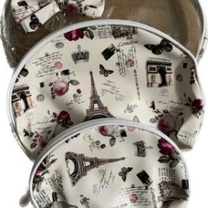 3 TROUSSES DE TOILETTE DU MONDE