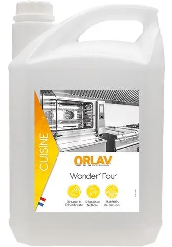 WONDER’four – Dégraissant graisses cuites – Bidon 5L – ORLAV – Image 2